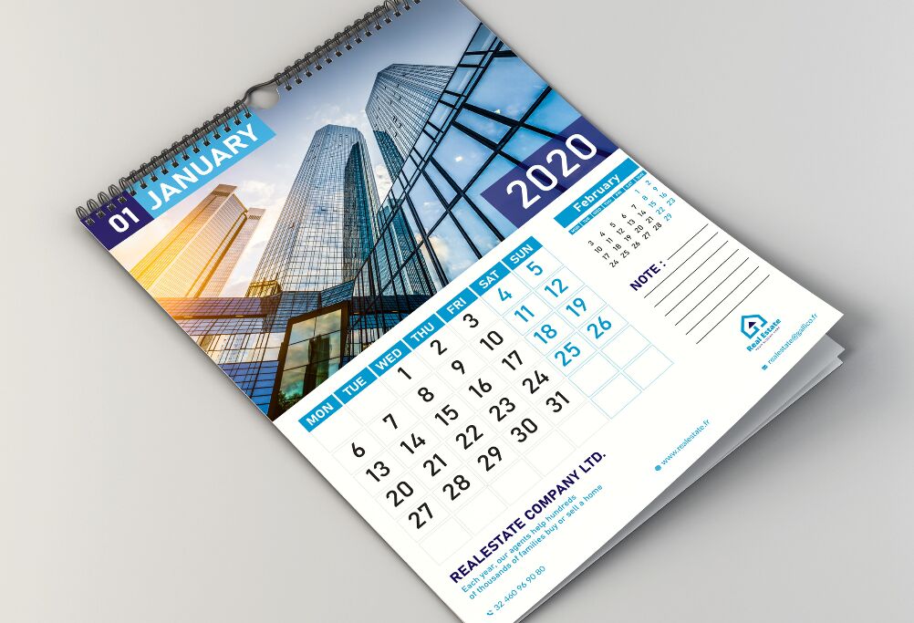 2025 calendar printing johannesburg